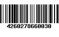 Código de Barras 4260278660030