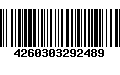 Código de Barras 4260303292489