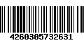 Código de Barras 4260305732631