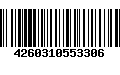 Código de Barras 4260310553306