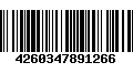 Código de Barras 4260347891266