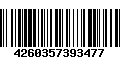 Código de Barras 4260357393477