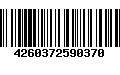 Código de Barras 4260372590370