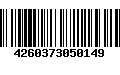 Código de Barras 4260373050149