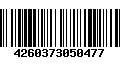 Código de Barras 4260373050477