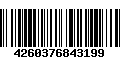 Código de Barras 4260376843199