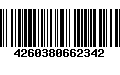 Código de Barras 4260380662342