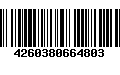 Código de Barras 4260380664803