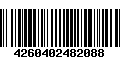 Código de Barras 4260402482088