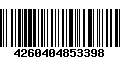 Código de Barras 4260404853398