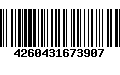 Código de Barras 4260431673907