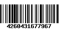 Código de Barras 4260431677967