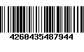 Código de Barras 4260435487944