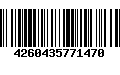 Código de Barras 4260435771470