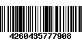 Código de Barras 4260435777908