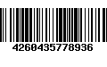 Código de Barras 4260435778936