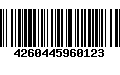 Código de Barras 4260445960123