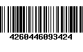 Código de Barras 4260446093424