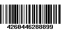 Código de Barras 4260446288899