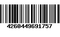 Código de Barras 4260449691757