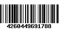 Código de Barras 4260449691788