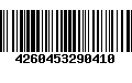 Código de Barras 4260453290410