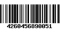 Código de Barras 4260456890051