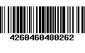 Código de Barras 4260460480262