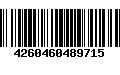 Código de Barras 4260460489715