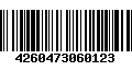 Código de Barras 4260473060123