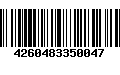 Código de Barras 4260483350047