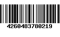 Código de Barras 4260483780219