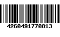 Código de Barras 4260491770813