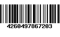 Código de Barras 4260497867203