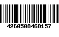 Código de Barras 4260508460157