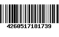 Código de Barras 4260517181739