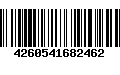 Código de Barras 4260541682462