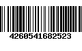 Código de Barras 4260541682523