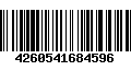 Código de Barras 4260541684596