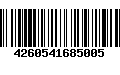 Código de Barras 4260541685005