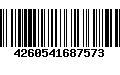 Código de Barras 4260541687573