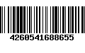 Código de Barras 4260541688655