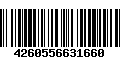 Código de Barras 4260556631660