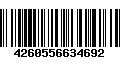 Código de Barras 4260556634692