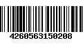 Código de Barras 4260563150208