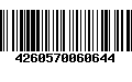 Código de Barras 4260570060644