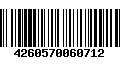 Código de Barras 4260570060712