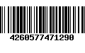 Código de Barras 4260577471290