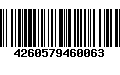 Código de Barras 4260579460063