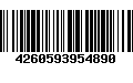 Código de Barras 4260593954890